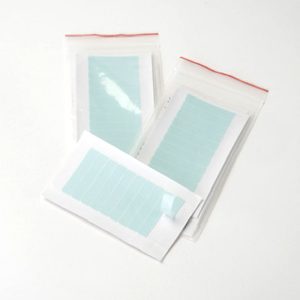 Tape hair extension tape tabs